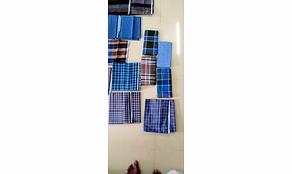 100% cotton lungis