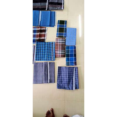 100% cotton lungis