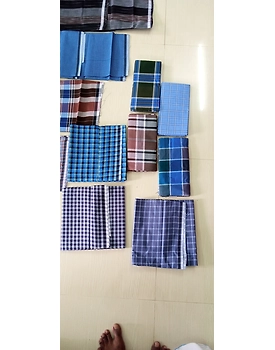 100% cotton lungis