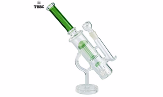 Telescope Glass Percolator Shower bong