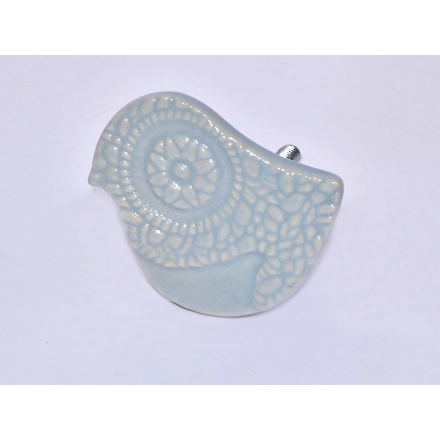 SHILPWARE Sparrow door Cupboard Drawer Doorknobs Pull Handles-Green-3