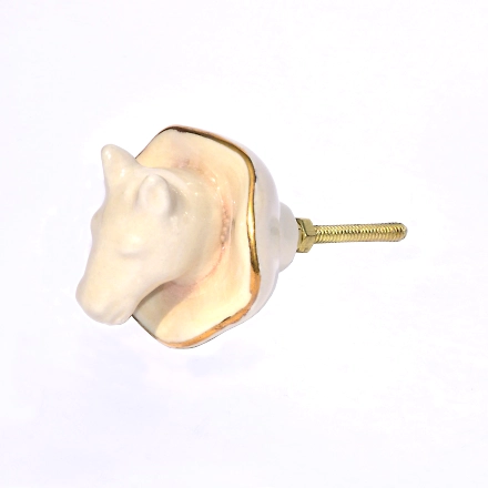 SHILPWARE Animal Shape Crackle Glaze Ceramic Cabinet Designer and Traditional Drawer Knobs-Elephant-6
