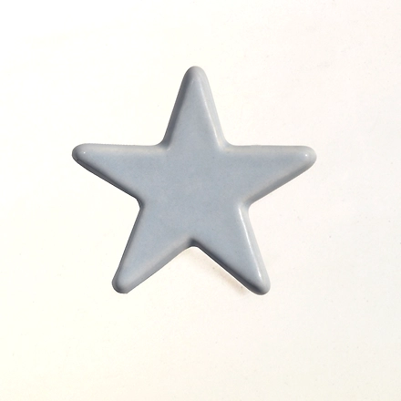 Shilpware Ceramic Star Hooks, Wall Cabinet Door Towel Robe Clothes Hooks for Hanging Kitchen Bathroom Home Hooks, Unique Design Hooks, Decorative Wall Hook-White-Small-3