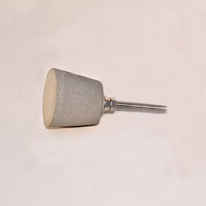 SHILPWARE Dome/Funnel Shape Pastel Colour Matte Terracotta Cabinet knobs Handmade/Designer and Traditional Drawer Knob