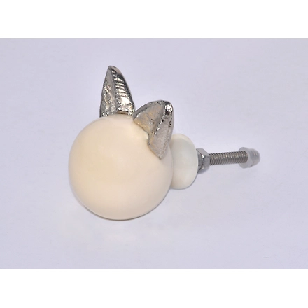 SHILPWARE Rabbit &amp; Bunny Cute Ears Resin Cabinet Handmade/Designer and Traditional Drawer Knob-DN1-Gold-4