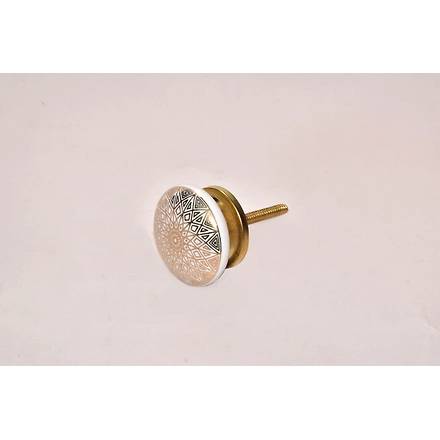 Shilpware ROYAL GOLD CERAMIC DOOR KNOBS CUPBOARD DRAWER PULL knobs-DN1-5