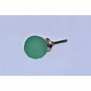 SHILPWARE LUCINDA BALL STYLISH FROSTED GLASS Round Shape Cabinet Handmade/Designer and Traditional Drawer Knob