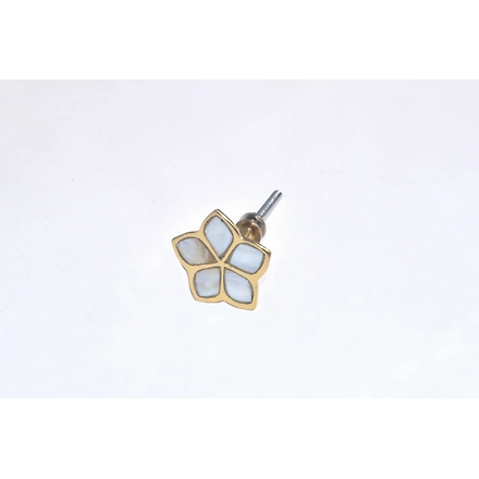 SHILPWARE Infinity PATTERNED MOTHER OF PEARL Cabinet Handmade/Designer and Traditional Drawer Knob-DN1-9