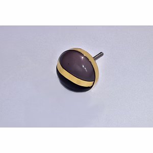 SHILPWARE Gold Strip Multi Color Resin Cabinet Handmade/Designer and Traditional Drawer Knob