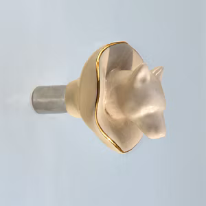 SHILPWARE Animal Shape Crackle Glaze Ceramic Designer and Traditional Wall Hook