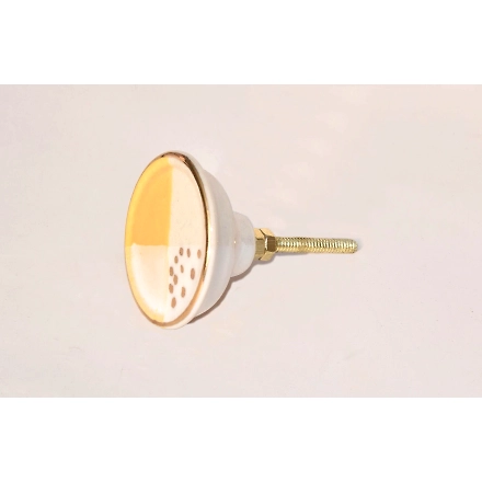 Shilpware Sliced Lemon Cupboard Drawer Door Knobs Pull Handles-130039YW