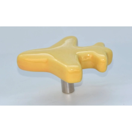 Shilpware Ceramic Aeroplane Hooks, Wall Cabinet Door Towel Robe Clothes Hooks for Hanging Kitchen Bathroom Home Hooks, Unique Design Hooks, Decorative Wall Hook-110014YW