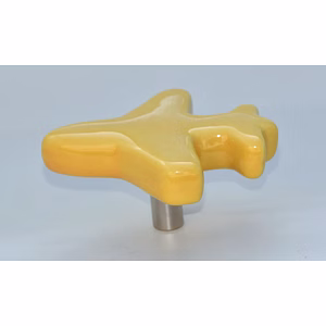 Shilpware Ceramic Aeroplane Hooks, Wall Cabinet Door Towel Robe Clothes Hooks for Hanging Kitchen Bathroom Home Hooks, Unique Design Hooks, Decorative Wall Hook