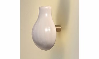 Shilpware Ceramic Balloon Hooks, Wall Cabinet Door Towel Robe Clothes Hooks for Hanging Kitchen Bathroom Home Hooks, Unique Design Hooks, Decorative Wall Hook