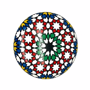 Shilpware Ceramic Vintage Shabby Chic Cupboard Drawer Door Knobs Pull Handles (Multicolour, 38 mm)