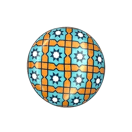 Shilpware Ceramic Vintage Shabby Chic Cupboard Drawer Door Knobs Pull Handles (Multicolour, 38 mm)-130050DN9