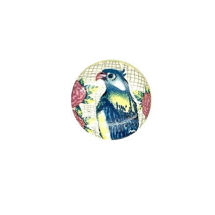 Shilpware Ceramic Vintage Shabby Chic Cupboard Drawer Door Knobs Pull Handles (Multicolour, 38 mm)-130049DN4