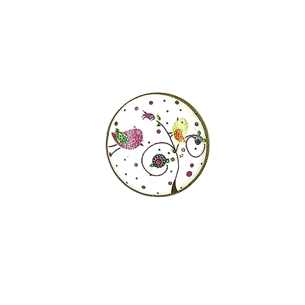 Shilpware Ceramic Vintage Shabby Chic Cupboard Drawer Door Knobs Pull Handles (Multicolour, 38 mm)-130049DN5