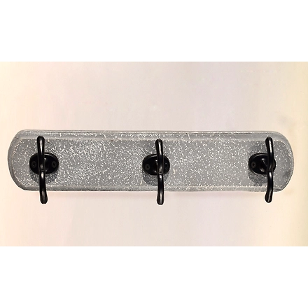 SHILPWARE Wooden Plate with Texture Paint Coat hooks Set Handmade/Designer and Traditional Wall Hooks Set-DN1-3