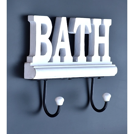 SHILPWARE BATH and KEYS Design Wooden Handmade/Designer and Traditional Hook Set-DN1-1