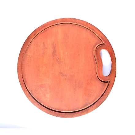 SHILPWARE Chopping Board Wooden Round-Large-2