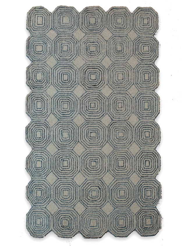 Modern Geometrical Designed Carpet by Kalista Karpets-KETST52