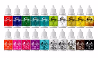 Alcohol ink set of 20 colors