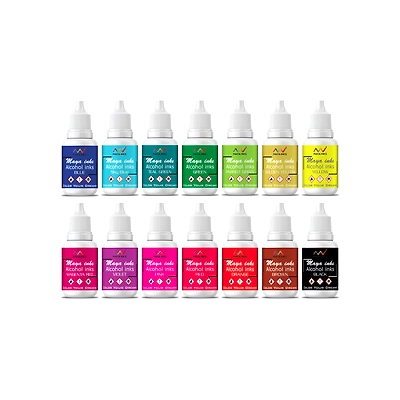 Alcohol ink set of 14 colors-17b3141e985a3123