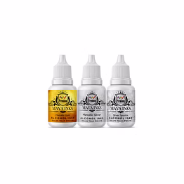 alcohol inks set of 3 metallic colors gss