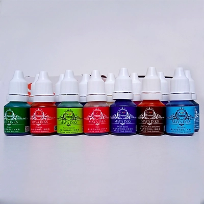 Alcohol ink set of 14 colors-2