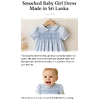 Hand-Smocked Baby Girl Dress – Elegance Made in Sri Lanka