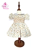 Yellow Floral White Hand Smocked Embroidered Baby Girl Dress with Yellow Details – Perfect for Birthdays, Weddings & Cherished Celebrations