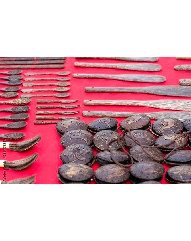 Coconutshell Cutleries Laddle-Ka1061