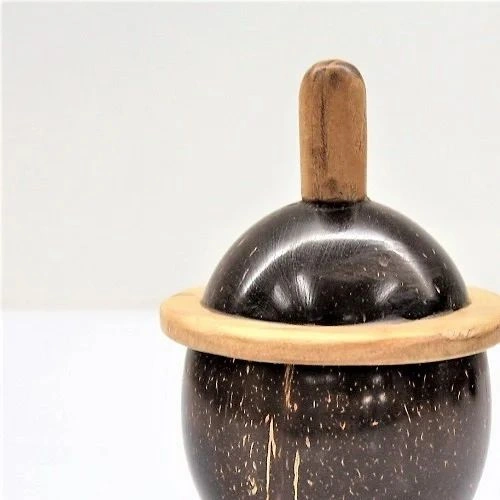 Coconut Shell Jar-1