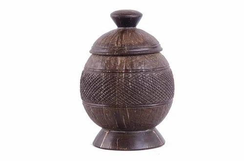 Coconut Shell Jar-2