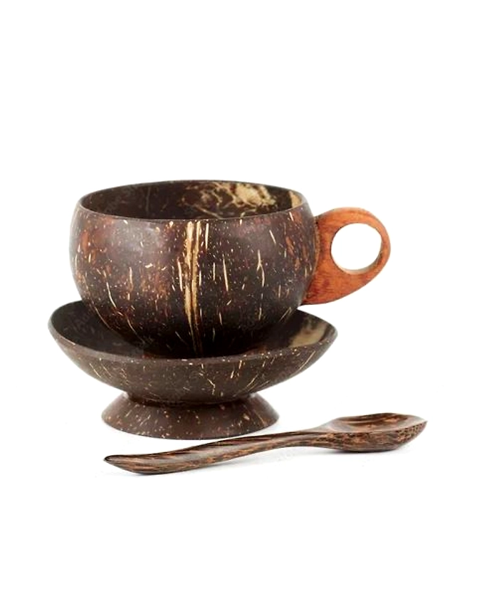 Coconut Shells Tea Cups-Ka1070