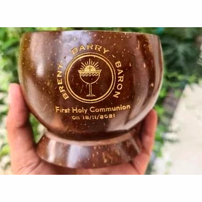 kala sanskruti coir prodcuts private limited coconut shell bowl with lid