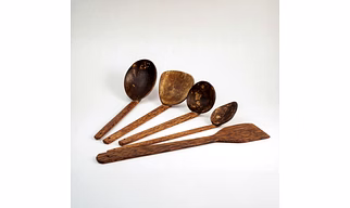 COCONUT COOKING SPOON SET (5 PIECES)