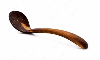 COCONUT SERVING SPOON (1 SPOON)