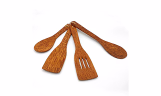 COCONUT WOOD SPATULA (1 SPATULA)
