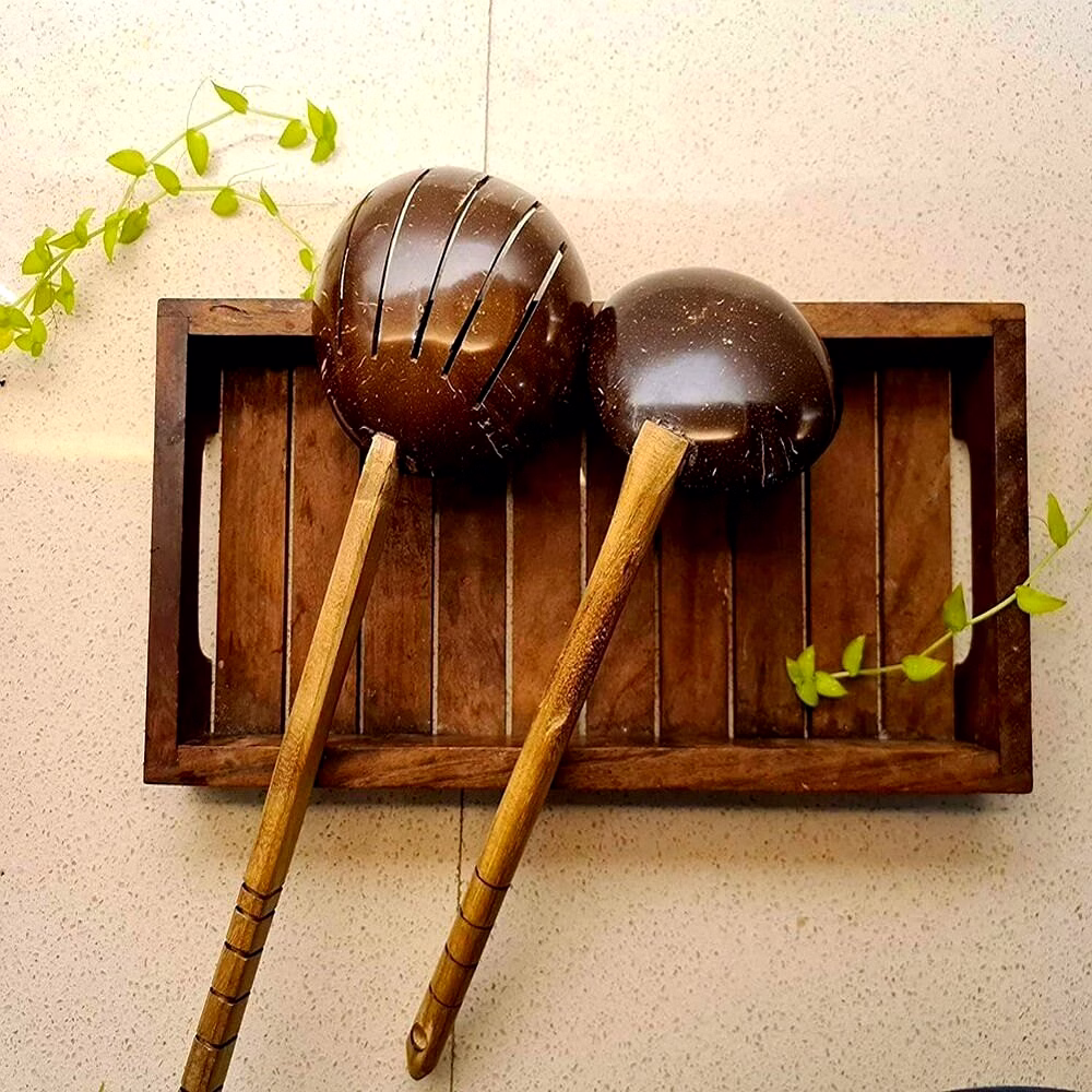 COCONUT WOOD SPATULA (1 SPATULA) image 2