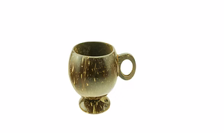 COCONUT SHELLS TEA CUPS