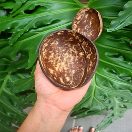 kala sanskruti coir products pvt.ltd. oval natural finish bowl