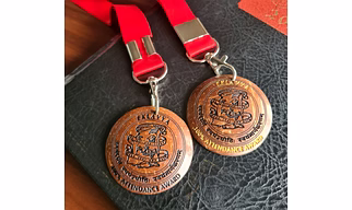 COCONUT SHELL MEDAL