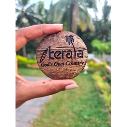 Kala Sanskruti Coir Products Pvt.Ltd. COCONUT SHELL FRIDGE MAGNET