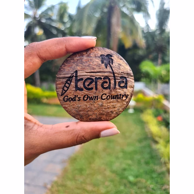 kala sanskruti coir products pvt.ltd. coconut shell fridge magnet