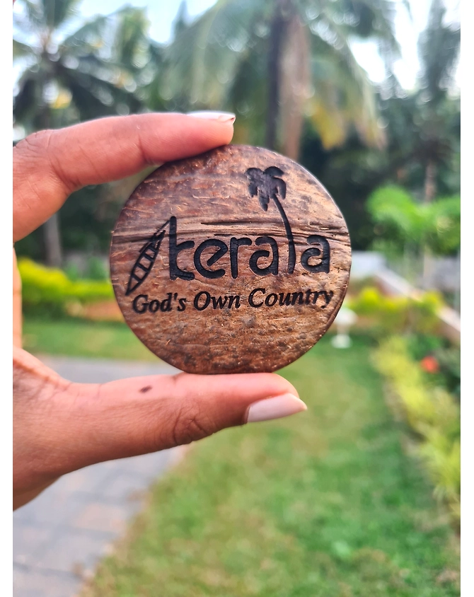 COCONUT SHELL FRIDGE MAGNET-KSCPPL-036