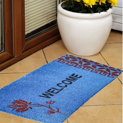 natural woven coir door mat