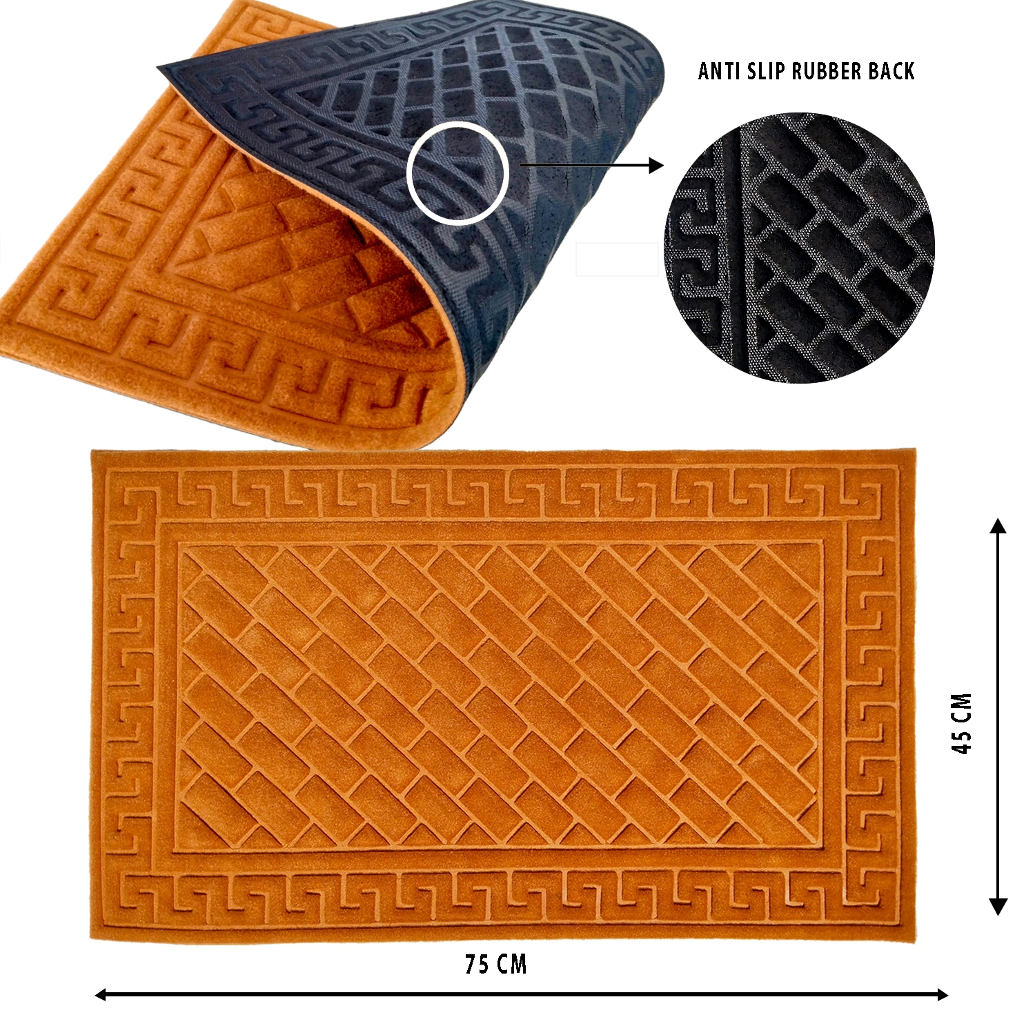 pvc backed polypropylene door mats-3