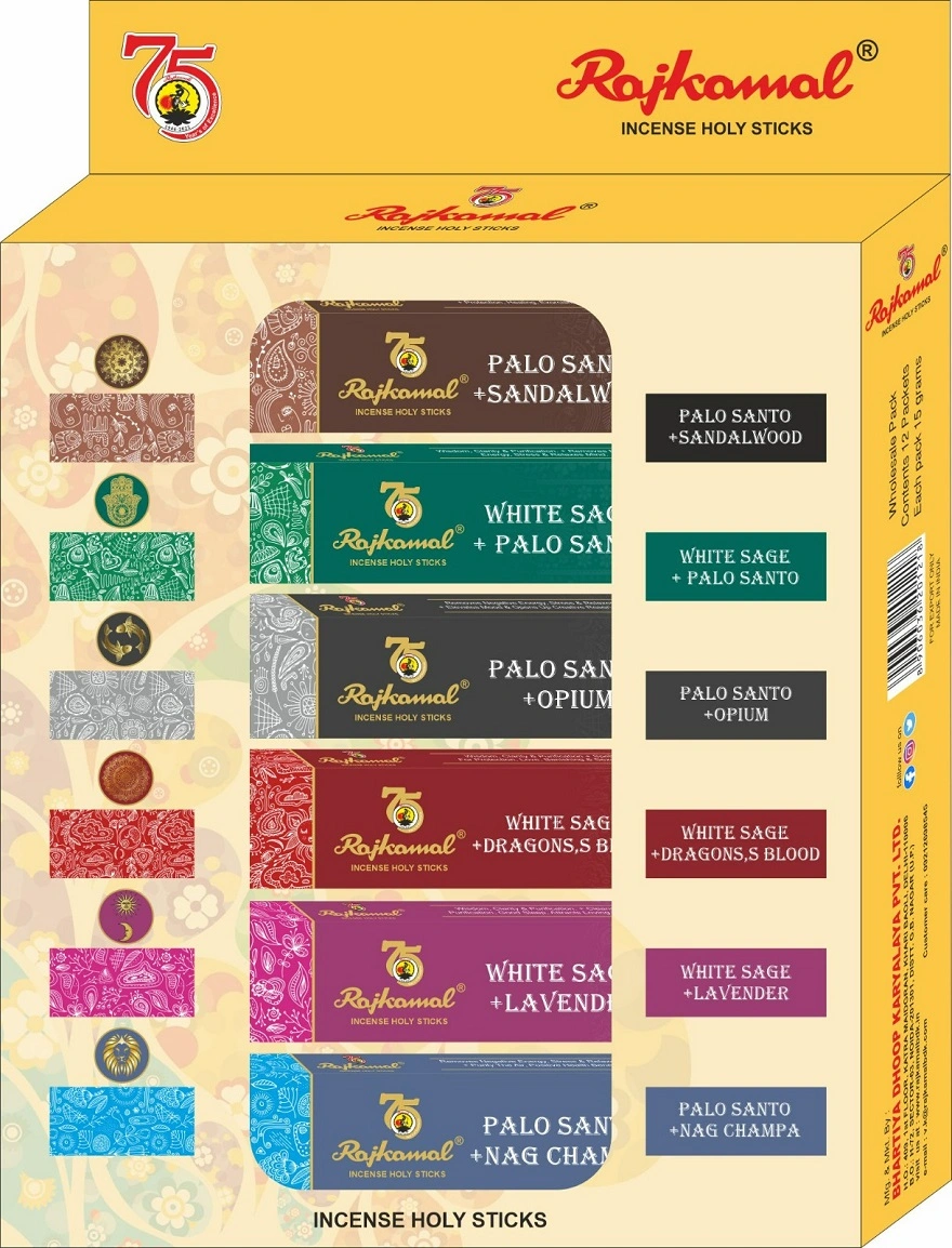 Rajkamal Holy Incense Sticks (12 in1)-11901648